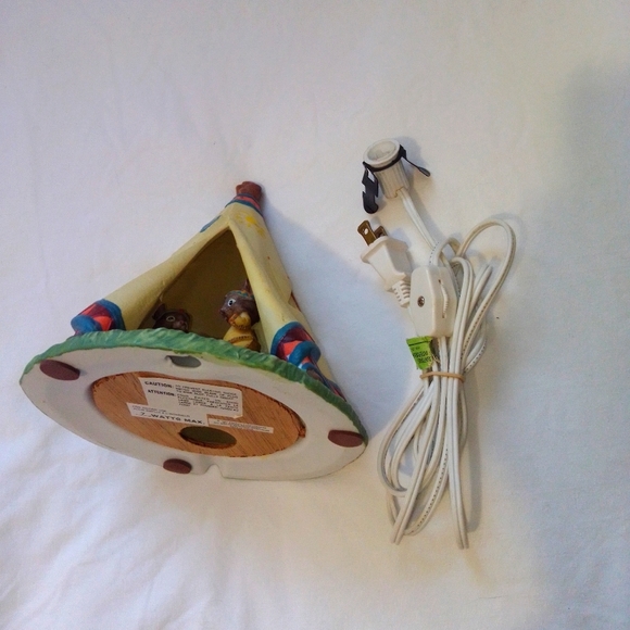 Kids Camp tent light lamp with 3 light bulbs - Picture 3 of 6
